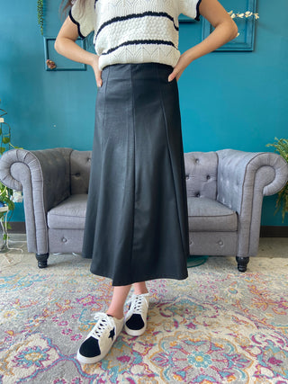 Alice Leather Midi