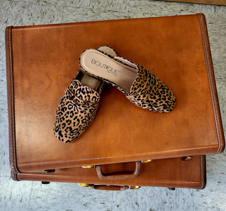 Leopard Corky Mules