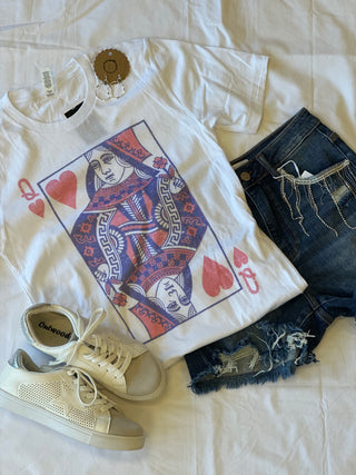 Queen of Hearts Graphic Tee