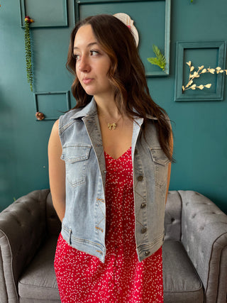 Annie Denim Vest