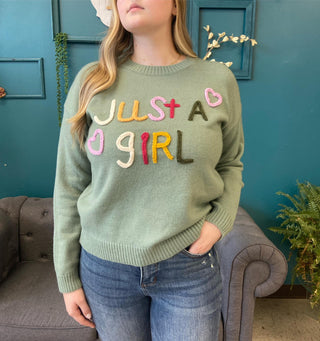 Just A Girl Sweater