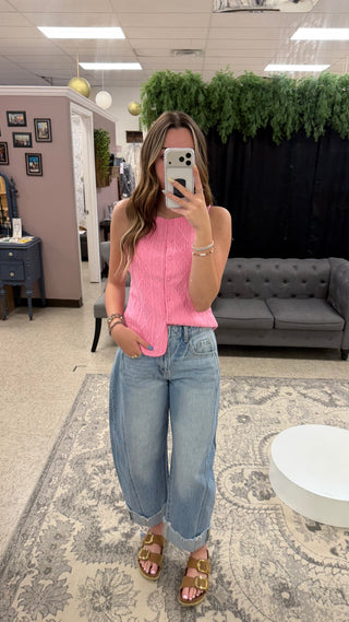 Honey Love Barrel Jeans