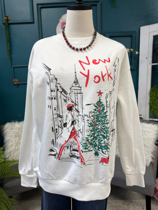 New York Christmas Sweatshirt