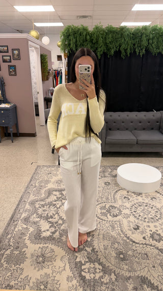 Effortless Chic Linen Lounge Pants