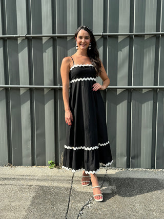 Ric Rac Maxi Dress